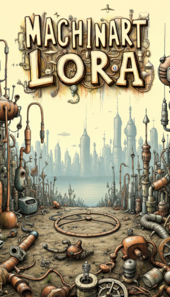 Machinart Lora - Machinarium Style (Flux) - v1.0