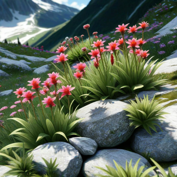 Alpine flowers (SD/SDXL) - SDXL