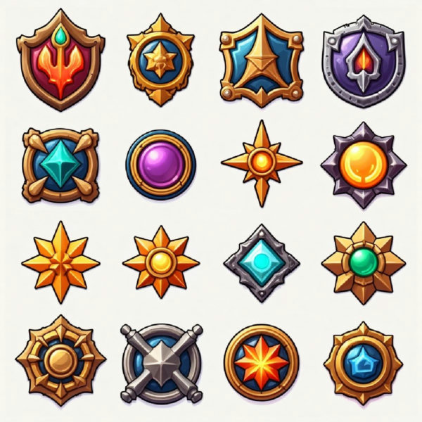 DE_Game Icon Design_Multi-Theme Icon Generation - v1.0
