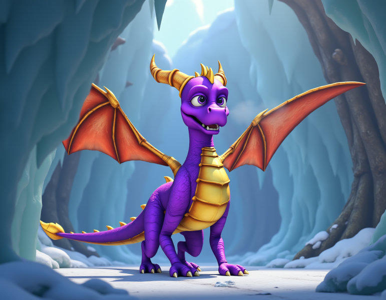 Spyro The legend of Spyro - Dawn of the Dragon - V1 - FLUX