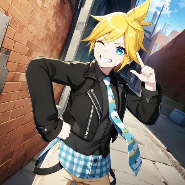 Vivid BAD SQUAD Len (Brandnew Style) / Project SEKAI - AnimagineXL V3.1