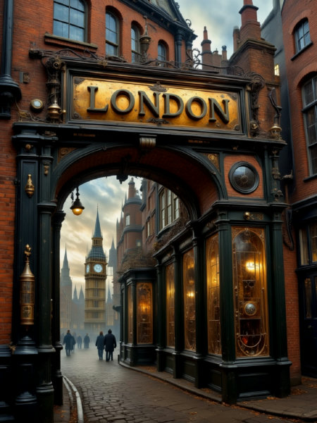 Whimsical London - CE - SDXL & Flux - V02 - Flux.1 D