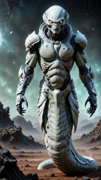 Naga - Creature Concept - SDXL - Turn anyone into a snake creature - v1.0