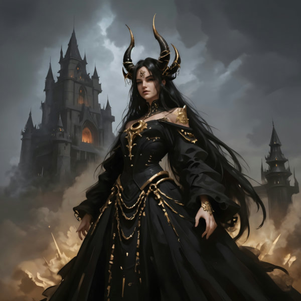 Leandra Morganton, Fallen World Sorceress - Leandra Morganton