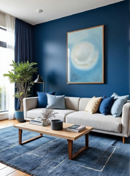 The blue interior design - v1.0