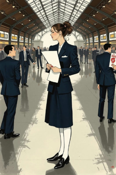 Fashionista Style (René Gruau/Niji Anime) - Shoujo