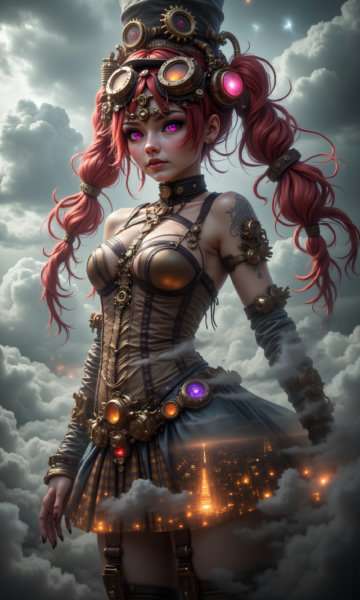 FLUX In the Sky Cyber&Steampunk - FLUX v2.0
