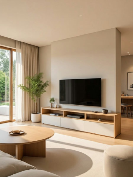 E_Simple Beige Style_Interior Scene Design - v1.0