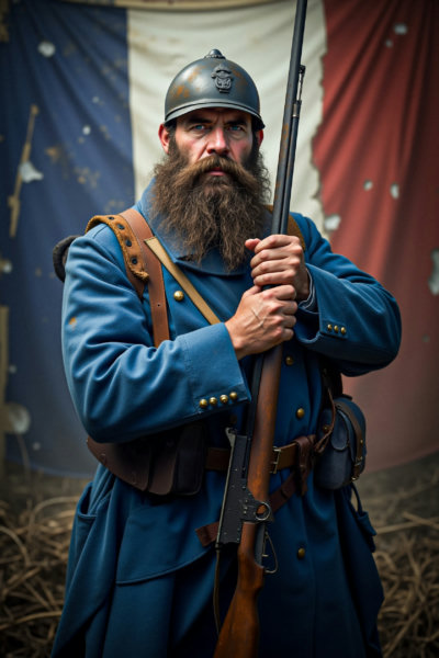 WW1 - French Soldier uniform - Flux V1