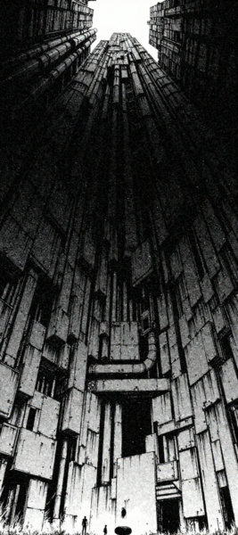 Tsutomu Nihei's Manga Style Lora - v1.0