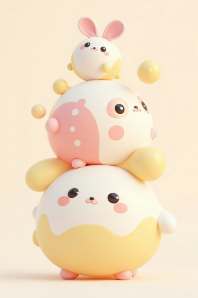 DT_3D Cartoon Design_Cute Character Generation - v1.0
