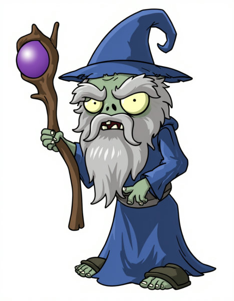 Zombies from Plants vs Zombies - Flux1-Dev