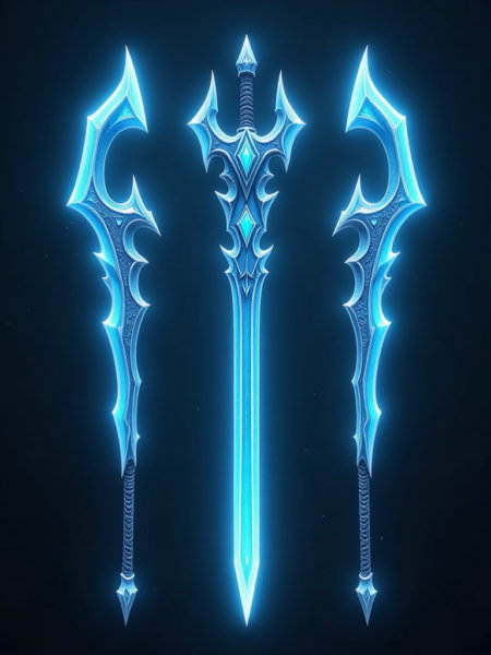 Glowing weapon in the game - v1.0