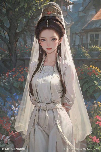 guanyin|A woman wearing white clothes - v1.0