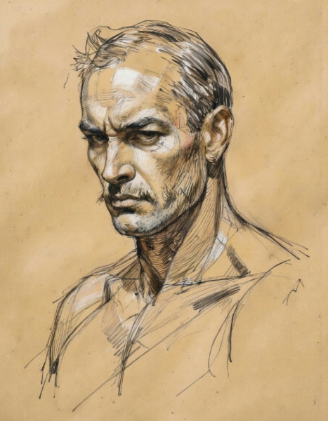 Sketching Portrait - V1