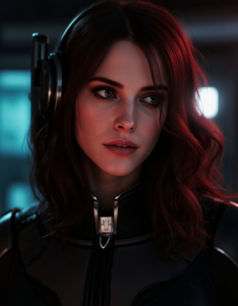 Commander Shepard Mass Effect | Realistic LoRA (SD 1.5 / SDXL / Flux) - Flux v1.0