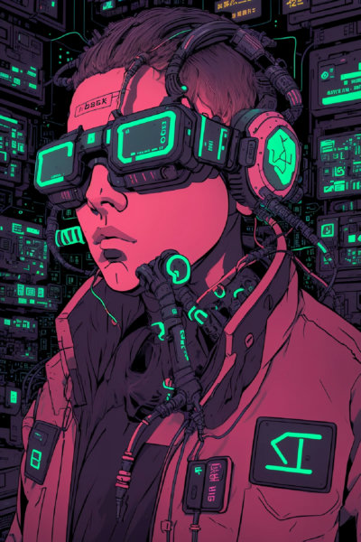 Cyberpunk Anime Style - SD 1.5