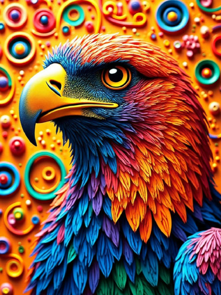 A_Paper Quilling Art Style_Animal Image Creation - v1.0