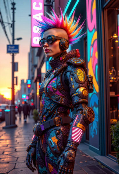 Moxie Cybernetic & Punk Lora's - AvantGardePunk v1.0