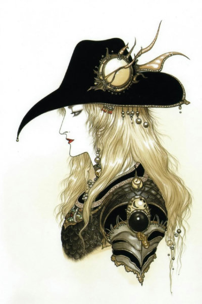 Vampire Final Fantasy: Amano Yoshitaka Illustration Style - v1.0