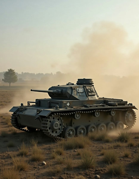 German Pz.Kpfw.III Ausf.E/ III号戦車E型 - v1.0