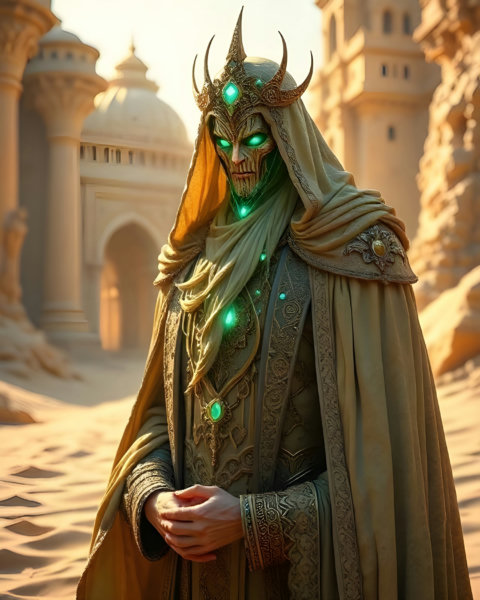 Elegy in Sand and Silk: The Duneborn Monarch - The Duneborn Monarch