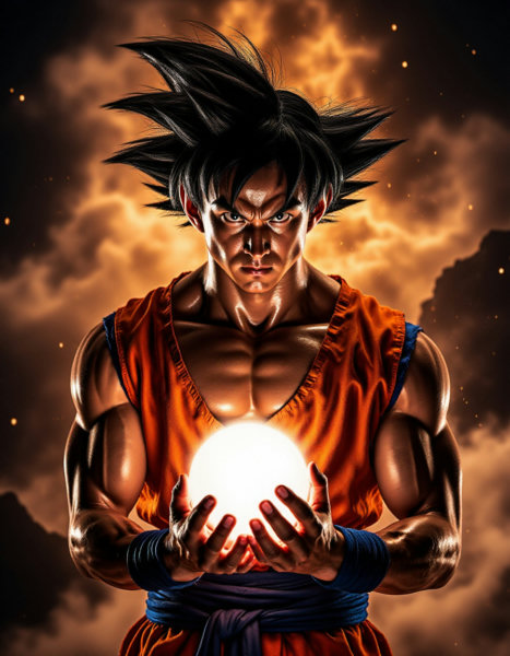 Son Goku - Dragon Ball - Flux1.D & SDXL - v1.0 Flux1.D