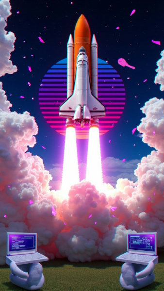 Vaporwave Graphic - Flux v1.0