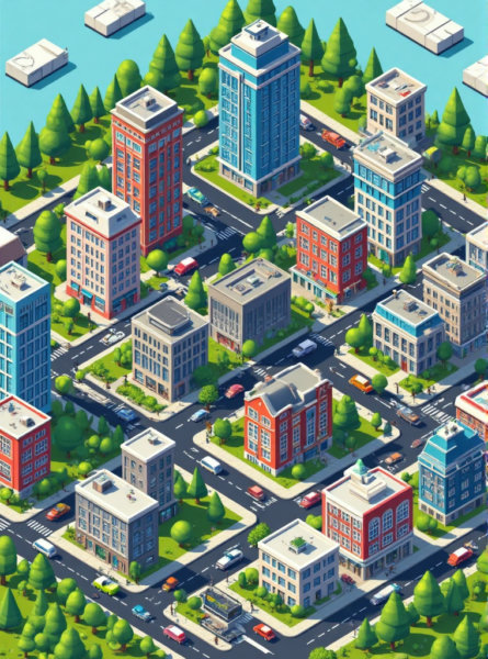 Specially designed for urban management simulation games - v1.0