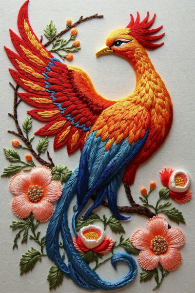 DL_Embroidery Art Style_Animal Theme Creation - v1.0