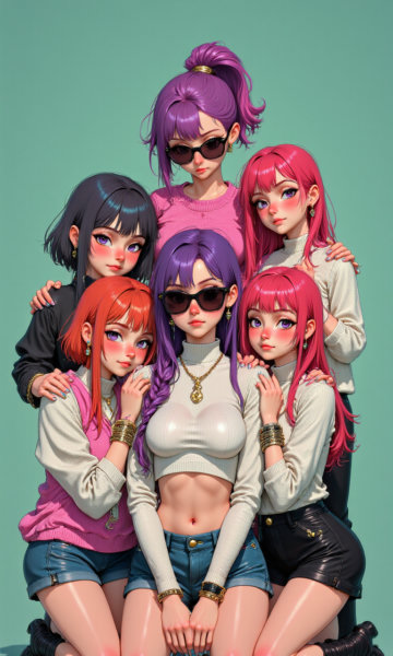 K-Pop Poses - v1.0 Flux