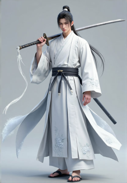 anime ancient style character design - v1.0