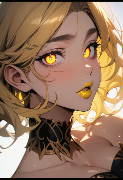 Lipstick. Colored lips / animagin - V1