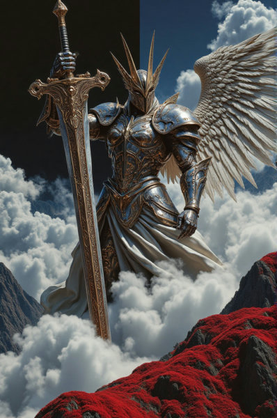 B_Fantasy Armored Style_Warrior Scene Generation - v1.0