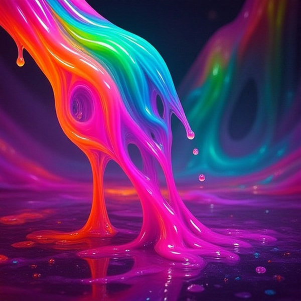 Super Rainbow Slime - FLUX - V1