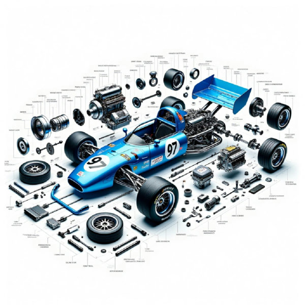 C_Automobile Disassembly Display_Automobile Parts Presentation - v1.0