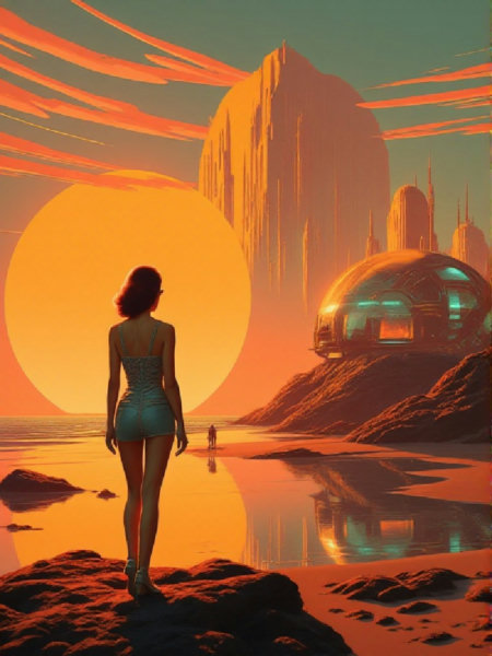 Retrofuturism Style - Flux1.D - v1.0