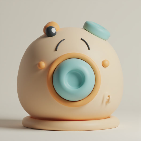 High-precision 3D model modeling style - 3D_Clay