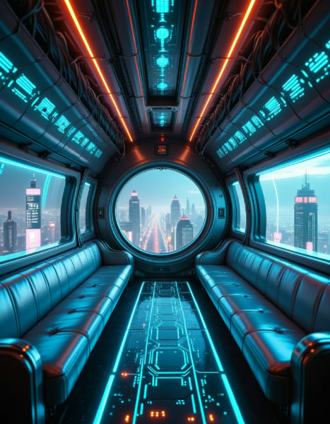 cyberpunk airship - v1.0