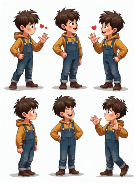 Anime character design - v1.0