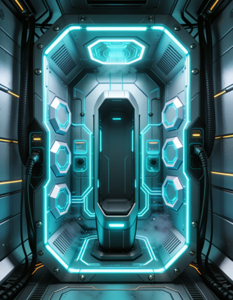single empty charging station - v1.0