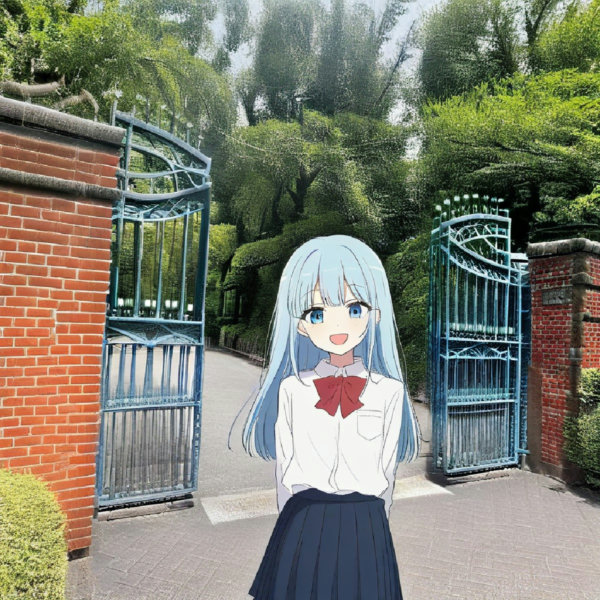 School Gate ( ) IL Animagine - Animagine