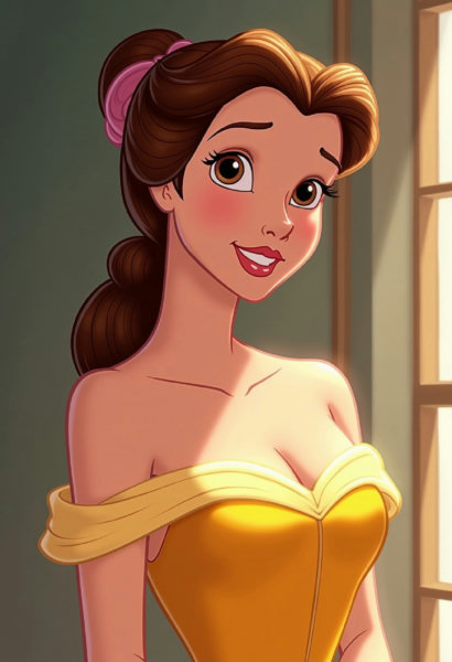 Disney Renaissance Style - Disney Flux Test