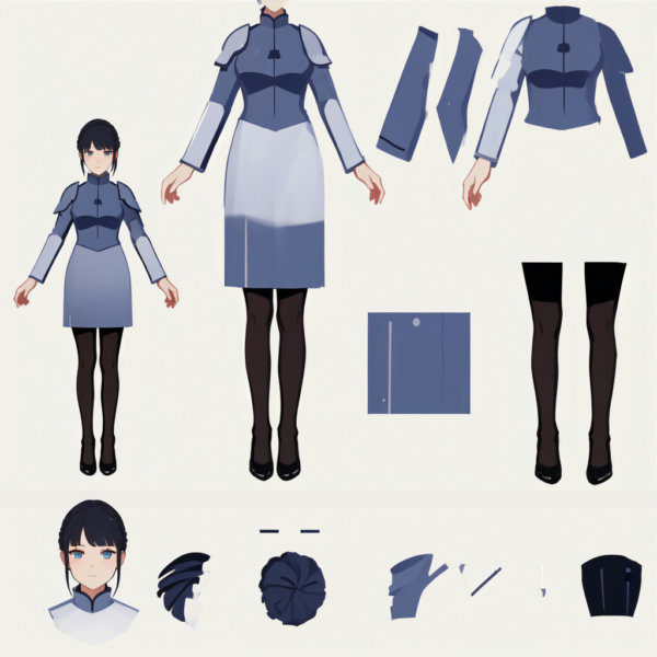 Vtuber - LIVE2D Split Model VTuber - Virtual YouTuber - v1.2
