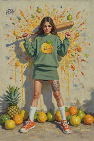 Canadian Feminine Mystique: Helen McNicholl Impressionist Painting Style - v1.0