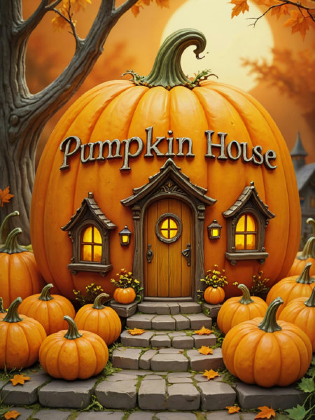 Pumpkin House - CE - V01a - XL