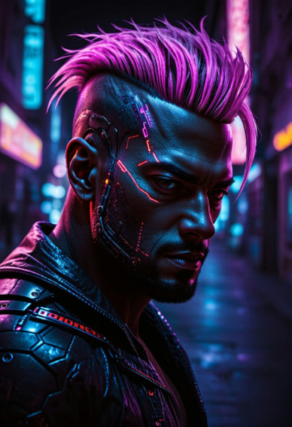 Moxie Cybernetic & Punk Lora's - Augments 1.0 Flux