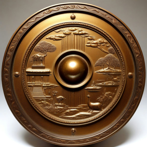 Bronze mirror - SDXL