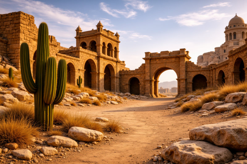 Ancient Desert Ruined City - v1.0