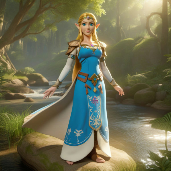Princess Zelda - SDXL Realistic & 3D - v1.0